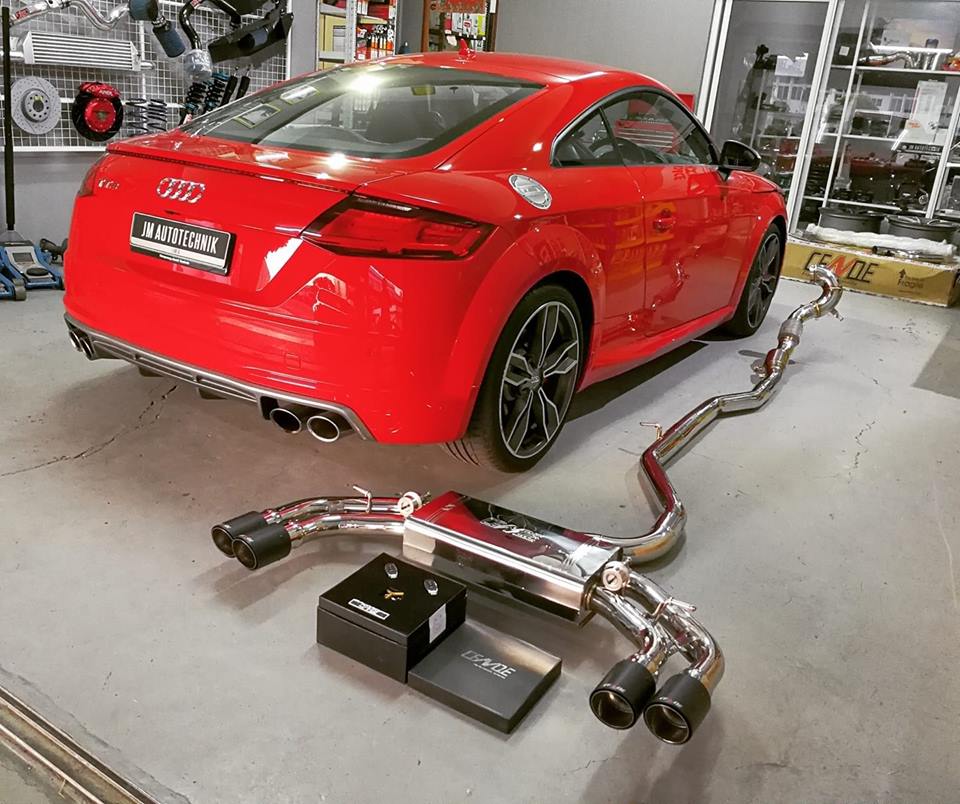 Audi tts deals exhaust