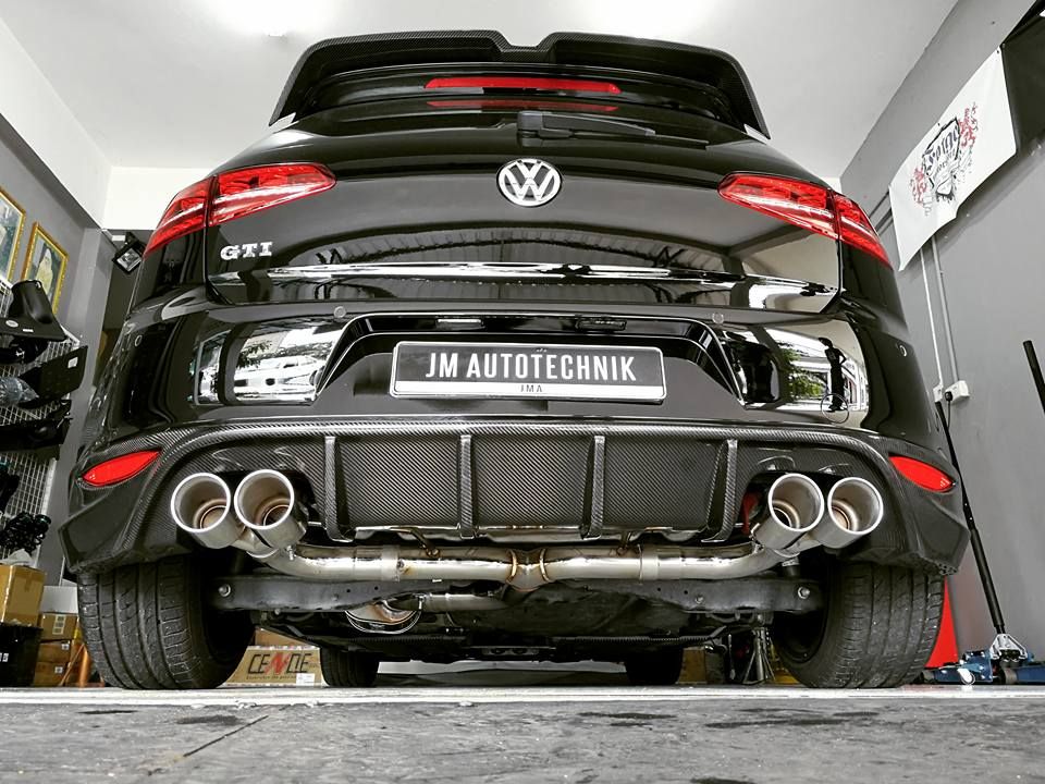 volkswagen golf mk5 gti 2006 ZEN-Rage Valvetronic exhaust system