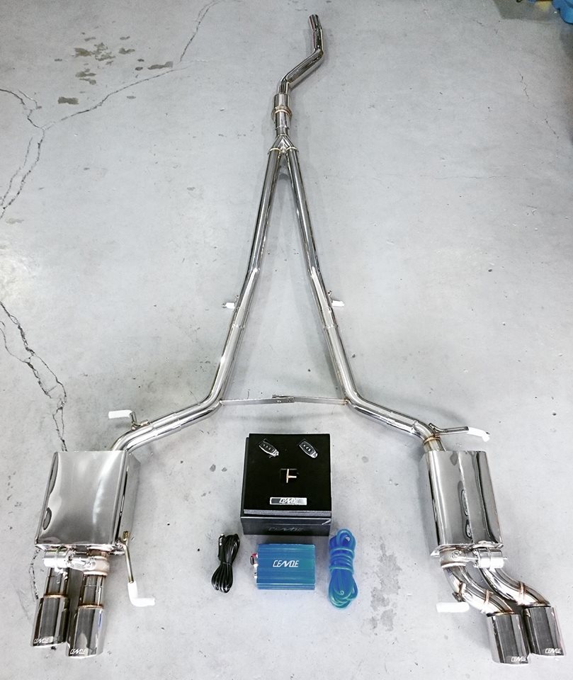 Cende Exhaust - BMW F10 N20 Quad System
