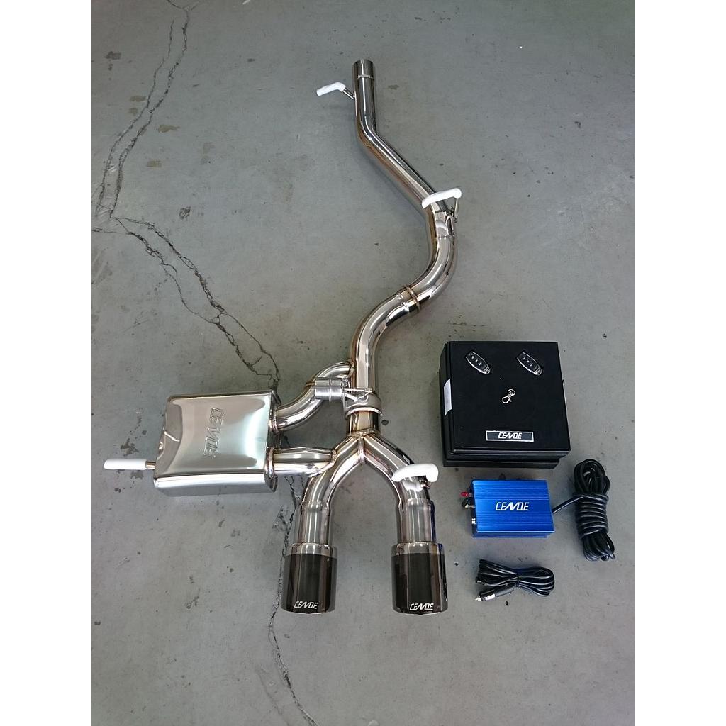 Cende Exhaust - VW Golf 6 R 