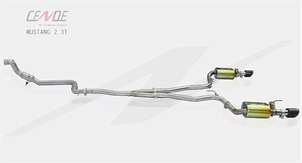Cende Exhaust - Ford Mustang EcoBoost - Catback