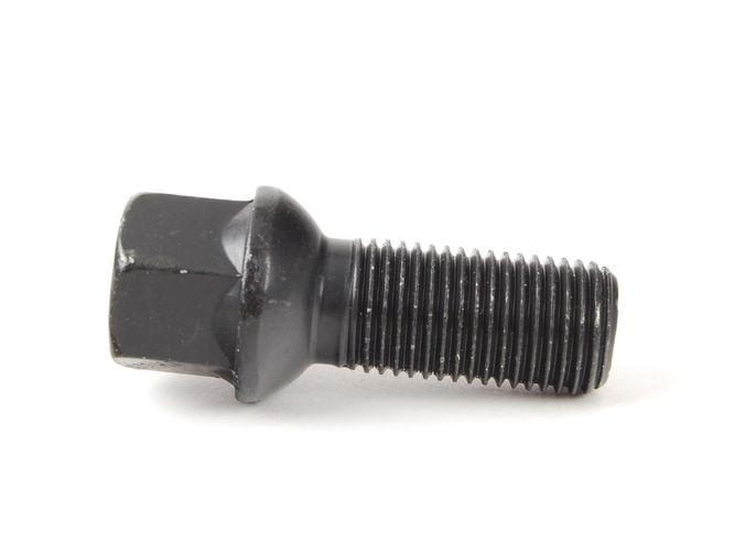 Wheel Lug Bolt 14 x 1.5 x 30mm - Standard (Black Zinc Coated)