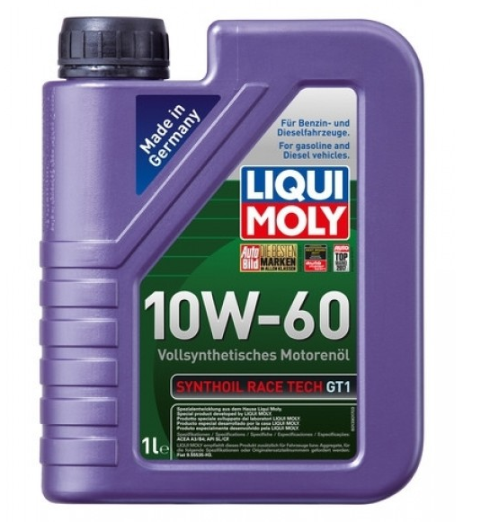 (SHELF) Engine Oil - Liqui Moly Race tech GT 10W60 5L Bottle